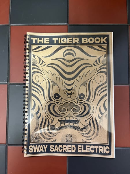Image of Tiger Sketch book