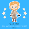 Obi-Wan Kenobi Sticker