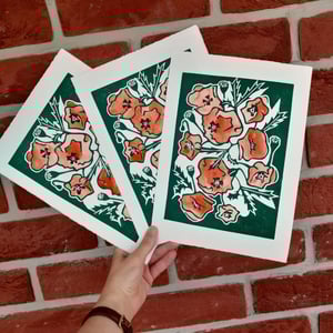 'Poppies' Print