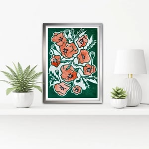 'Poppies' Print