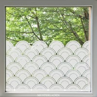 Image 1 of Fensterfolie art deco, Fensterfolie Haustür, Dekorfolie für Glastüren