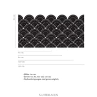 Image 2 of Fensterfolie art deco, Fensterfolie Haustür, Dekorfolie für Glastüren