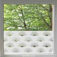 Image 1 of Fensterfolie Sichtschutz Motiv, Fensterfolie Wohnzimmer