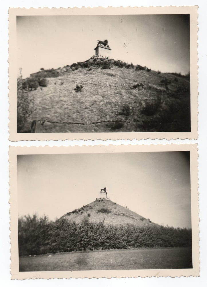 Image of Anonymous: Lion's Mound at Waterloo, ca. 1940