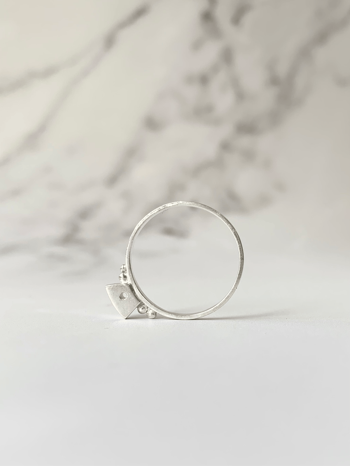 Image of Delicate Voussoir Ring