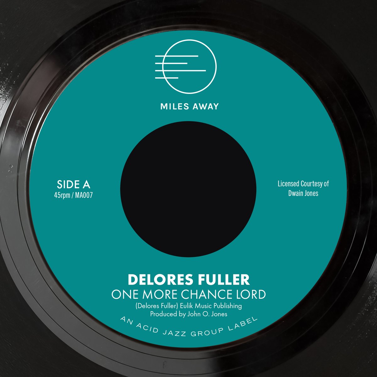 Image of MA007 DELORES FULLER - ONE MORE CHANCE LORD / MY GREATEST DESIRE