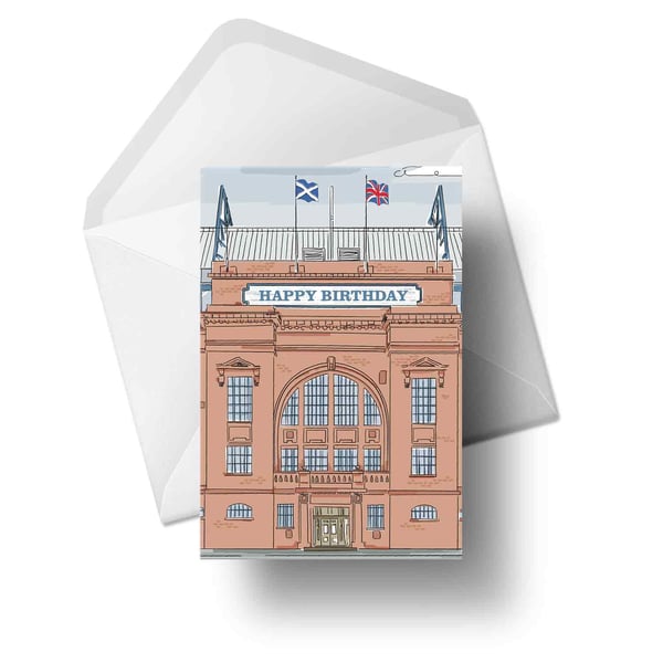 Image of Birthday Cards for Rangers fans