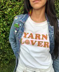 Image 4 of YARN LOVER LADIES TEE