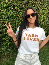 Image 1 of YARN LOVER LADIES TEE