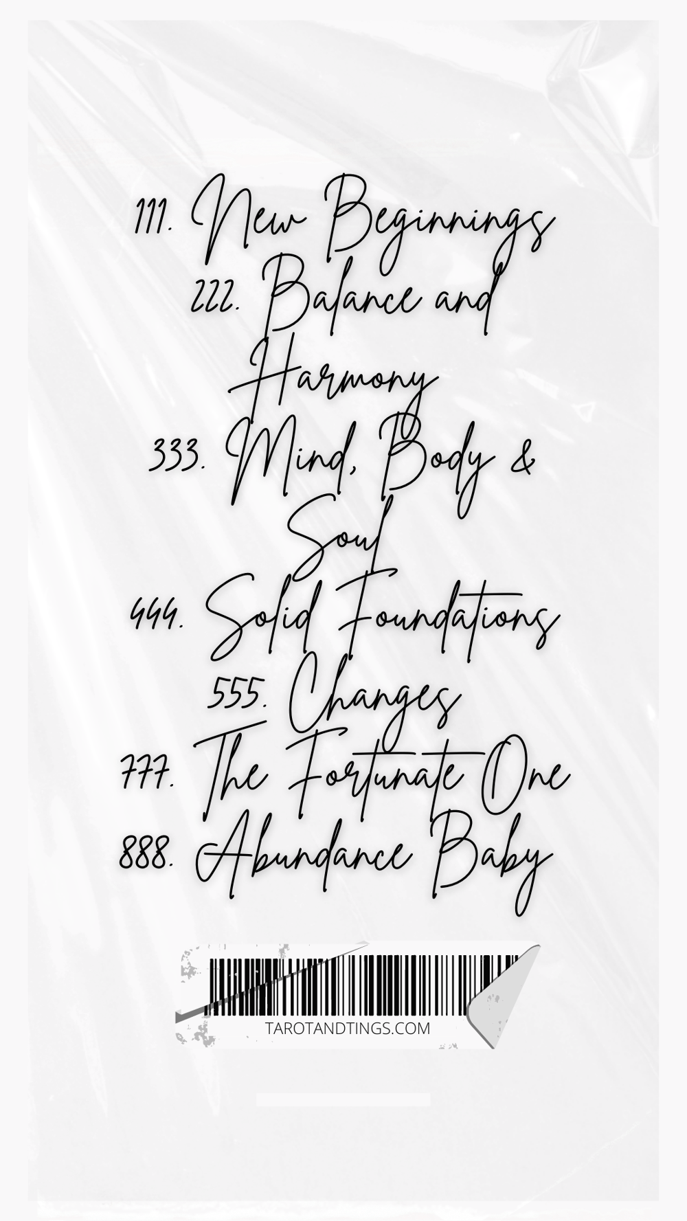The Angel Number Necklace