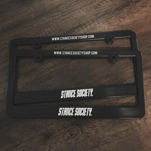 Stance Society License Plate Frame