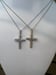 Image of Baguette Cross necklace 