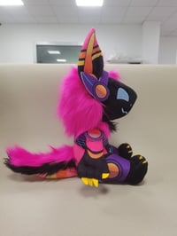 Image 4 of Synthwave Protogen Plush - IN STOCK