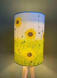 Image 4 of 'Sunflowers' lampshade 