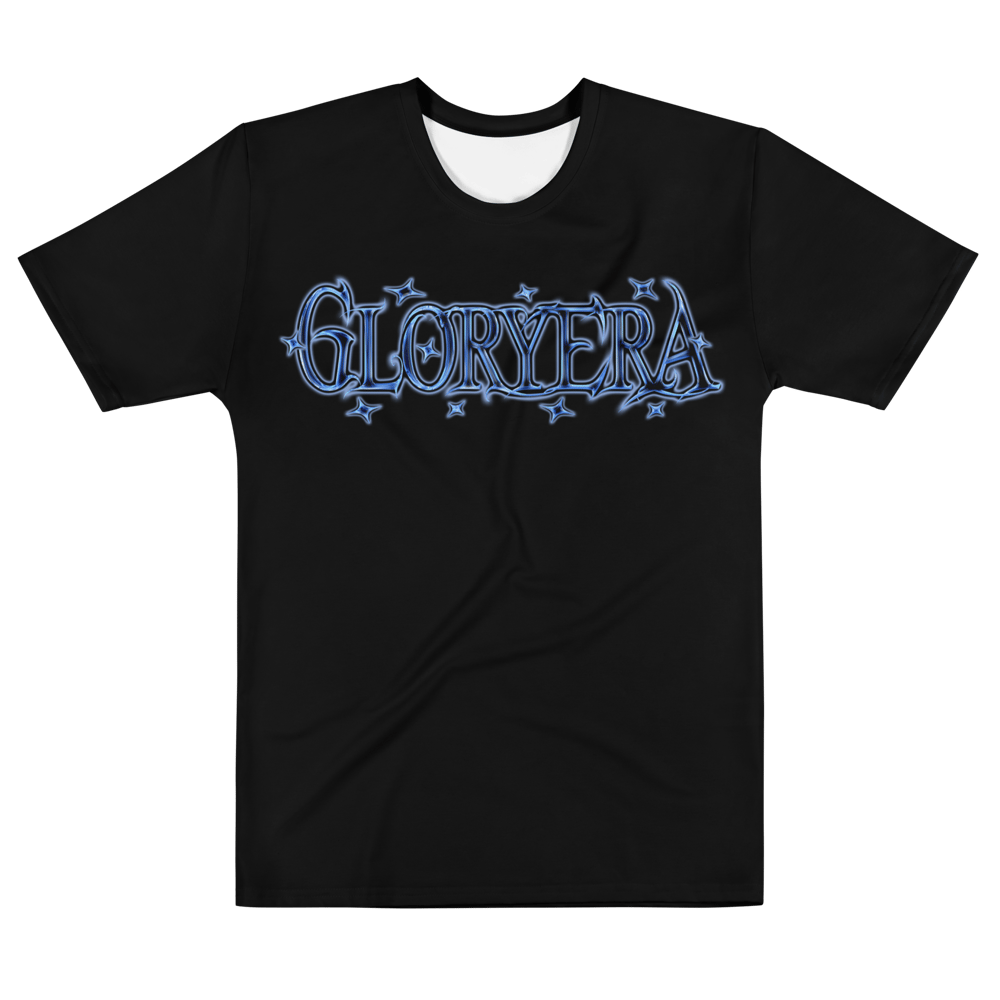 Image of GLORYERA® BLU WIRE LOGO TEE (BLACK)