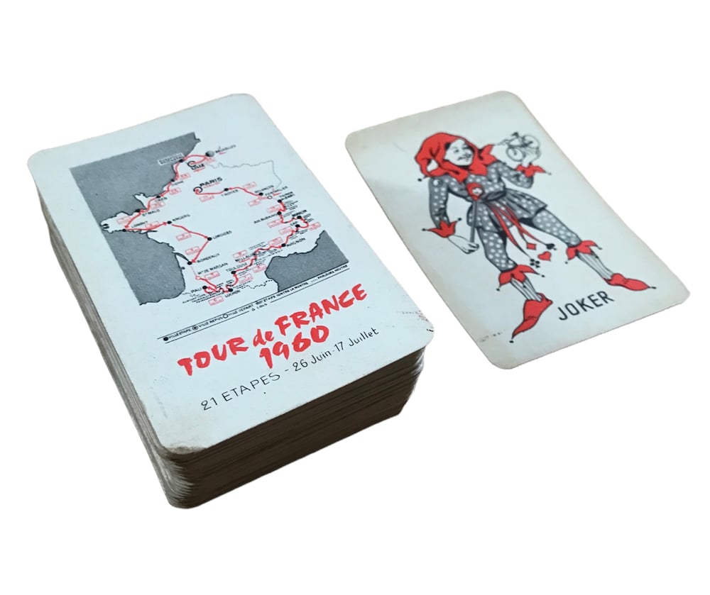 52-card set of the Tour de France 1960