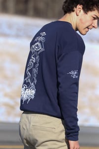 Image 3 of Navy Crew Neck