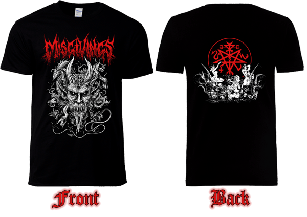 Image of T-SHIRT Misgivings Cover
