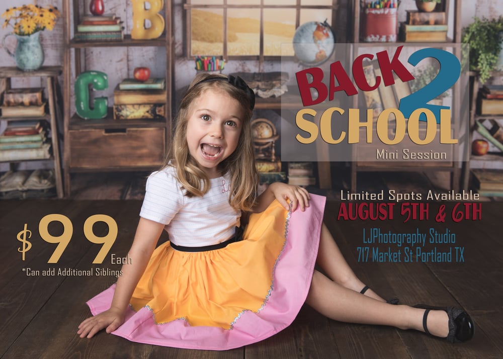 Image of Back 2 School Mini Sessions