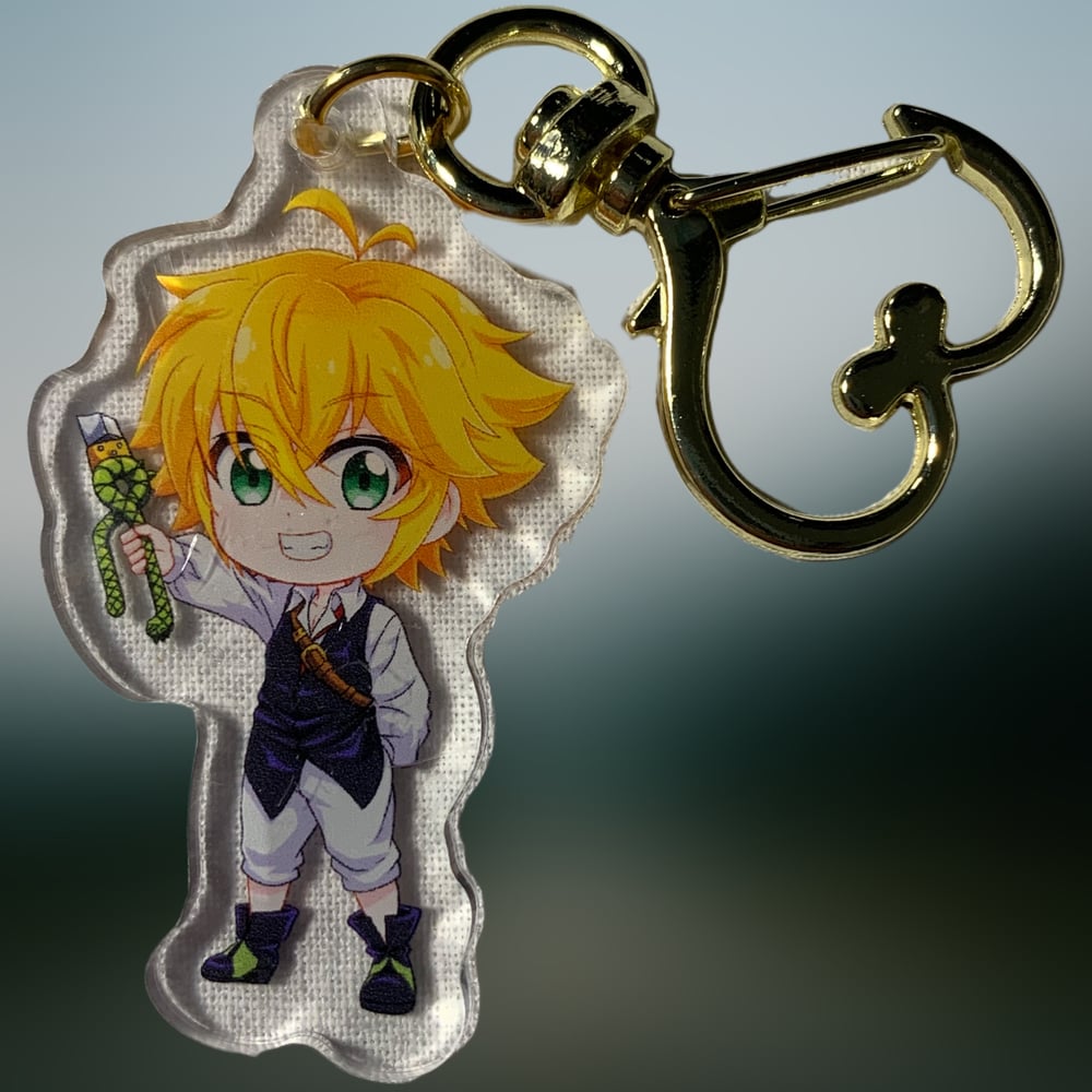 Dragon Sin Keychain