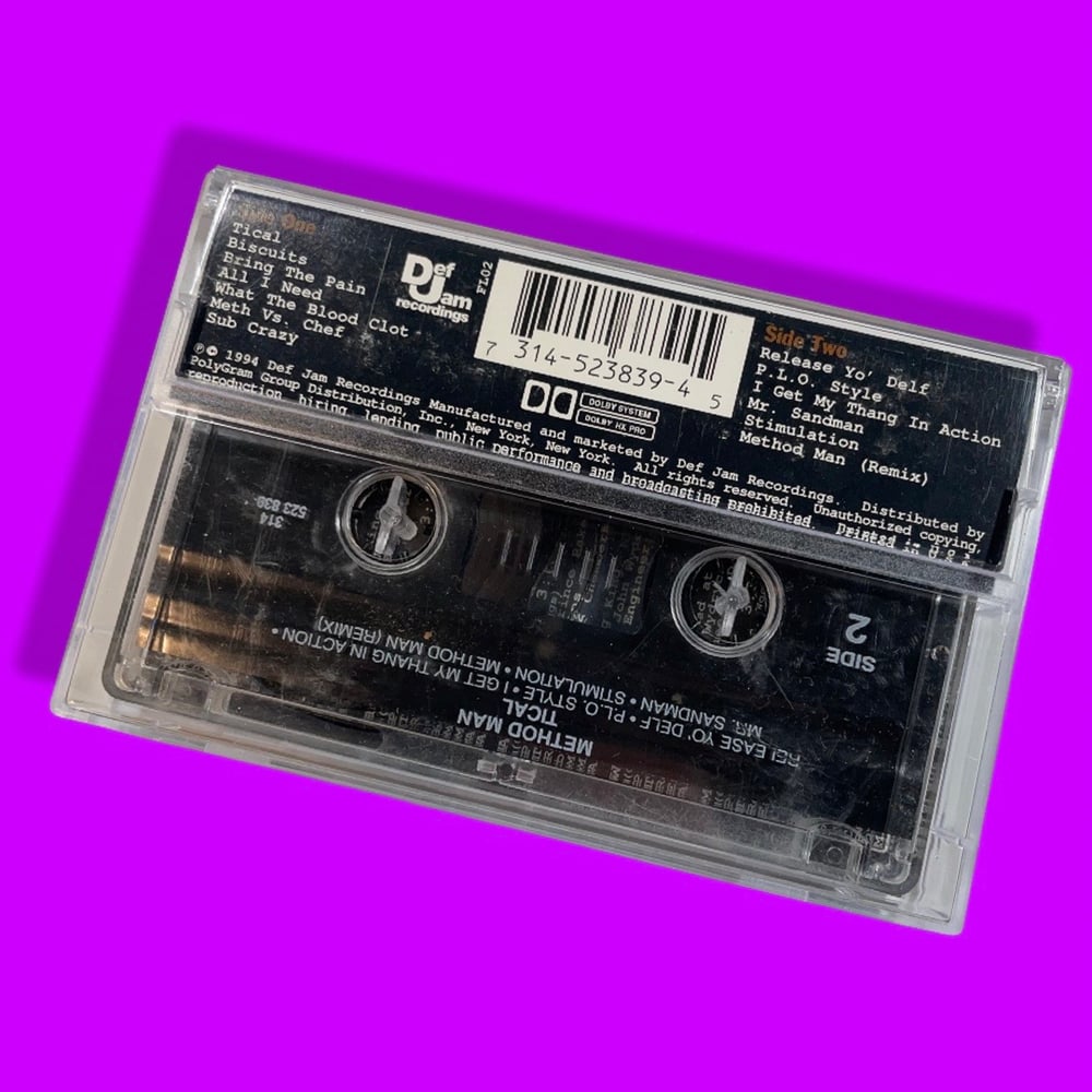 Cass: Method Man - Tical (Explicit) Def Jam 314523839-4