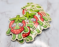 Image 3 of Strawberry Kermie Vinyl Sticker