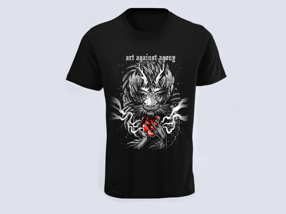 Image of Tshirt - Dragon (Russian Tales 5th Anniversary Shirt)