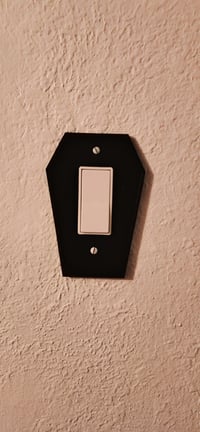 Image 1 of The Coffin Light Switch Cover