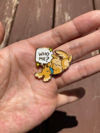 Image 2 of Naughty Dog Pin and Zine