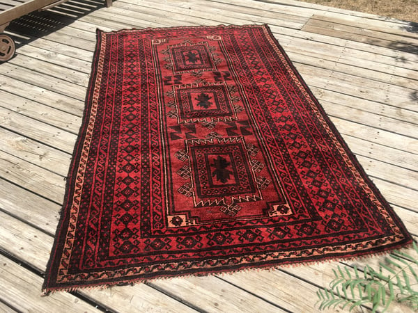 Image of Ruby Red Persian Carpet