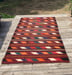 Image of Vibrant multicolored kilim runner