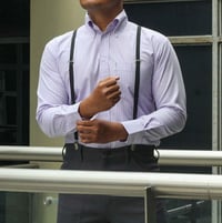 Image 2 of JEGGAE SHIRT 'SERGIO-PURPLE' MEN'S SHORT & LONG SLEEVE