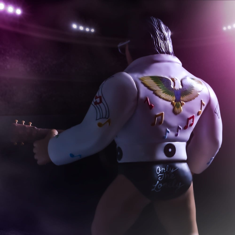Image of **PRE ORDER** GREG VALENTINE wrestling megastars figure by CHELLA TOYS