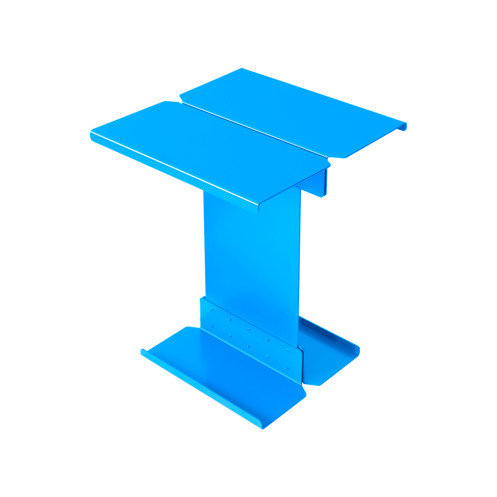 Image of Five Sky blue Side table