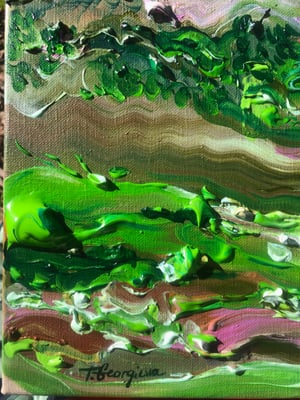 Image of Country no.47 - 30x30cm, FRAMED
