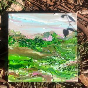 Image of Country no.47 - 30x30cm, FRAMED