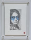 FINDAC - ORIGINAL PENCIL DRAWING "JADE" - FRAMED