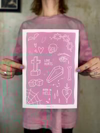 Image 1 of The pink print 