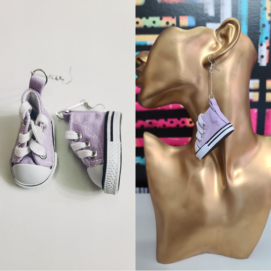 Image of Sneaker Earrings