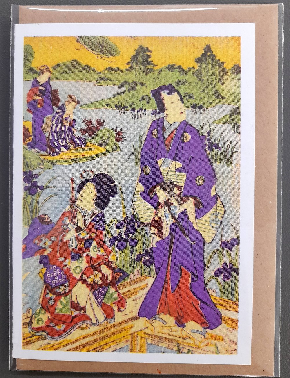 19th Century Japanese Prints Greeting Cards