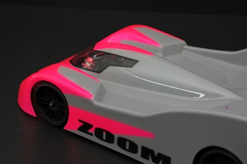 Image of PHAT BODIES 'ZOOM' speedrun bodyshell for 14th scale LC Racing and WL Toys chassis 