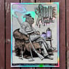 Avett Brothers 7.12.22 Boise ID Official Poster - Rainbow Foil Variant