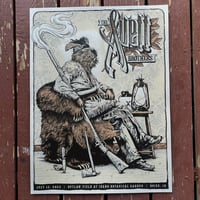 Image 2 of Avett Brothers 7.12.22 Boise ID Official Poster - Kraft-Tone Variant