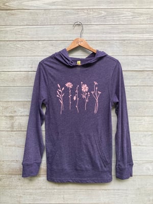 Image of Wild Flowers Hoodie, Lightweight