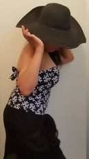 Image 2 of Midnight Coral Strapless Swim Top