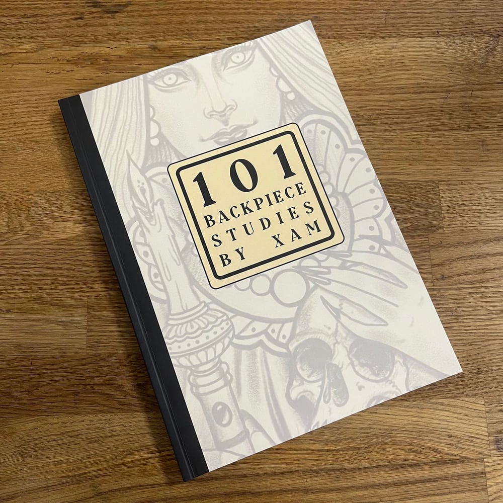 101 BACKPIECE STUDIES  BOOK BY XAM