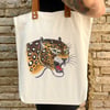 LEOPARD  TOTE  BAG