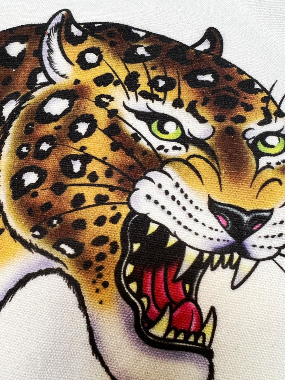LEOPARD  TOTE  BAG