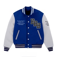 Image 1 of NAVY VARSITY JACKET