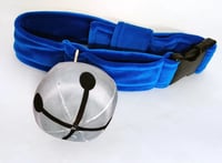 Image 2 of Dark blue bell collar